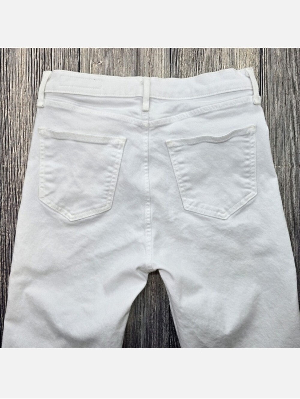 Rag and Bone White Denim Skinny Jeans - Picture 9 of 12